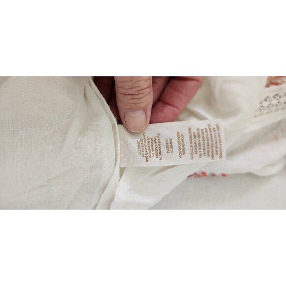 Free People Mini Dress Sunrise Wanderer Boho Tribal Pattern w/ Pockets Small - Picture 13 of 13